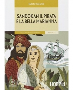 کتاب داستان ایتالیایی SANDOKAN IL PIRATA E LA BELLA MARIANNA