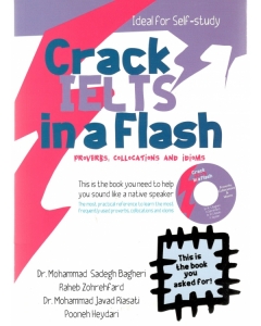 کتاب زبان کرک آیلتس این فلش پرو ورب,کالوکیشن اند آیدمز Crack IELTS in a Flash Proverbs, Collocations and Idioms