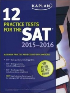 کتاب زبان اس ای تی Kaplan 12 Practice Tests for the SAT 2015-2016