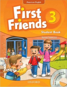 کتاب امریکن فرست فرندز American First Friends 3 (کتاب دانش آموز و کتاب کار  و فایل صوتی)