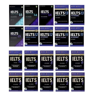 پک 1 تا 19 کمبریج آیلتس جنرال cambridge ielts general با 50 درصد تخفیف