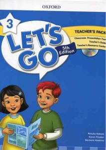 کتاب معلم لتس گو ویرایش پنجم Lets Go 5th 3 Teachers Pack + DVD