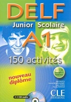 کتب زبان فرانسه Delf Junior Scolaire A1 Textbook + Key + CD