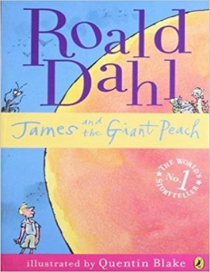 کتاب داستان انگلیسی رولد دال جمیز و  هلو بزرگ Roald Dahl : James and the Giant Peach