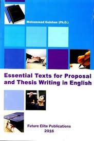 کتاب زبان Essential Texts for Proposal and Thesis Writing in English