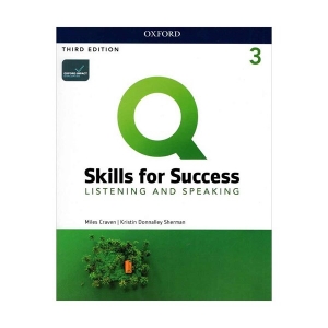 کتاب زبان کیو اسکیلز ویرایش سوم لیستنینگ اند اسپیکینگ Q Skills for Success 3 3rd Listening and Speaking