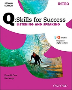 کتاب کیو اسکیل فور سکسز ویرایش دوم Q Skills for Success Intro Listening and Speaking 2nd