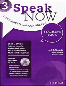 کتاب زبان معلم اسپیک نو Speak Now 3 Teachers book