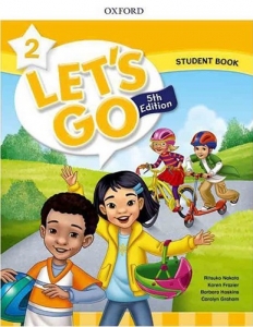 کتاب لتس گو ویرایش پنجم Lets Go 5th 2 SB+WB+DVD (سایز رحلی)