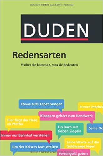 کتاب زبان آلمانی Duden Redensarten: Herkunft und Bedeutung