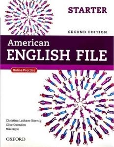 کتاب امریکن انگلیش فایل استارتر ویرایش دوم American English File Starter  (کتاب دانش آموز و کتاب کار و فایل صوتی) با تخفیف 50 درصد