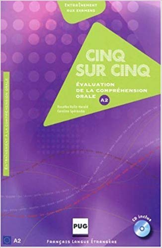 خرید کتاب CINQ SUR CINQ, NIVEAU A2 CD INCLUS
