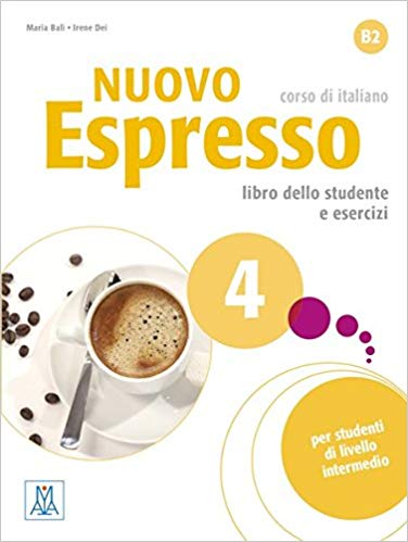 خرید کتاب نوو اسپرسو Nuovo Espresso 4 (Italian Edition): Libro Studente B2+DVD رنگی 