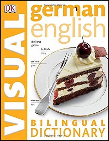 کتاب زبان آلمانی دیکشنری تصویری ویژوال German English Bilingual Visual Dictionary