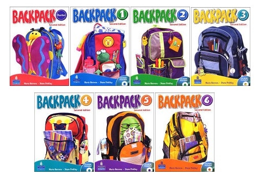 مجموعه 7 جلدی کتاب آموزش زبان بک پک Backpack با 50 درصد تخفیف