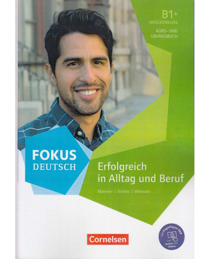کتاب زبان آلمانی fokus deutsch b1+ kurs und ubungsbuch