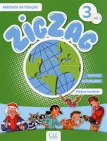 کتاب زبان فرانسوی Zigzag 3-Niveau A2.1+Cahier+CD