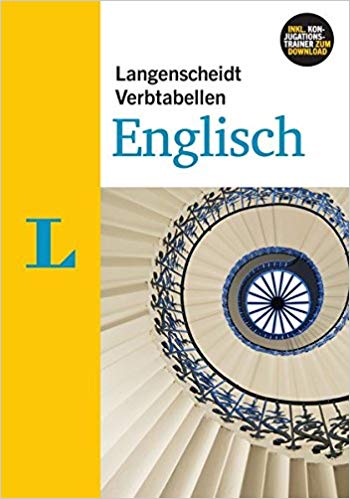 کتاب زبان آلمانی Langenscheidt Verbtabellen Englisch
