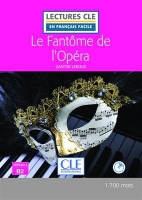 کتاب رمان فرانسوی Le Fantome de l'Opera-Niveau 4/B2+CD