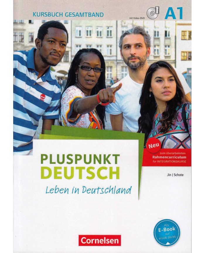 کتاب آلمانی پلوس پونک pluspunkt deutsch A1 (رنگی)