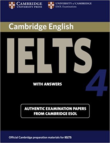 کتاب زبان کمبریج انگلیش آیلتس Cambridge English IELTS 4 با تخفیف 50 درصد