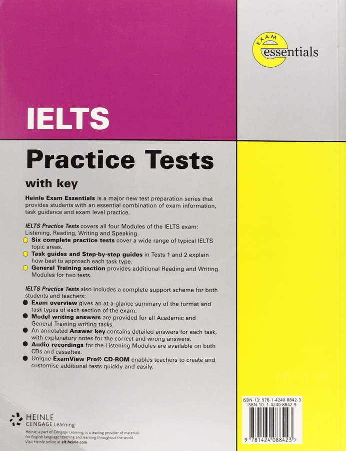 کتاب زبان آیلتس پرکتیس تست IELTS Practice Tests