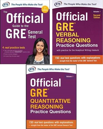 مجموعه 3 جلدی کتاب آزمون افیشیال گاید تو د جی آر ای The Official Guide to the GRE با تخفیف 50 درصد