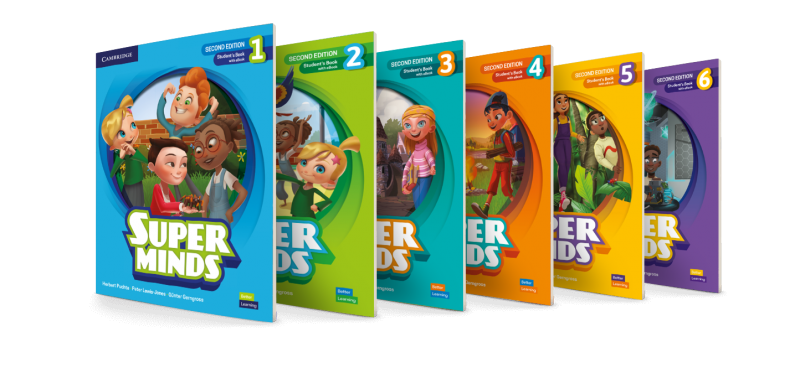 پکیج 6 جلدی سوپر مایندز ویرایش دوم Super Minds 2nd edition