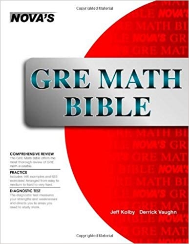 کتاب جی آر ای مس بایبل GRE Math Bible