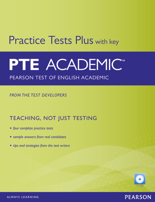 کتاب Practice Tests Plus with key PTE Academic 