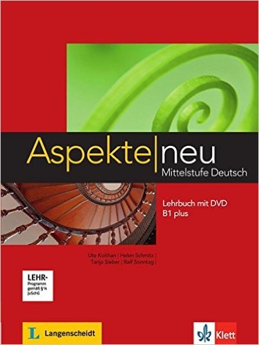 کتاب زبان آلمانی اسپکته جدید (Aspekte neu B1 plus (kursbuch und arbeitsbuch