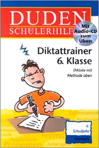 کتاب زبان آلمانی Duden Schülerhilfen, Diktattrainer 6. Klasse