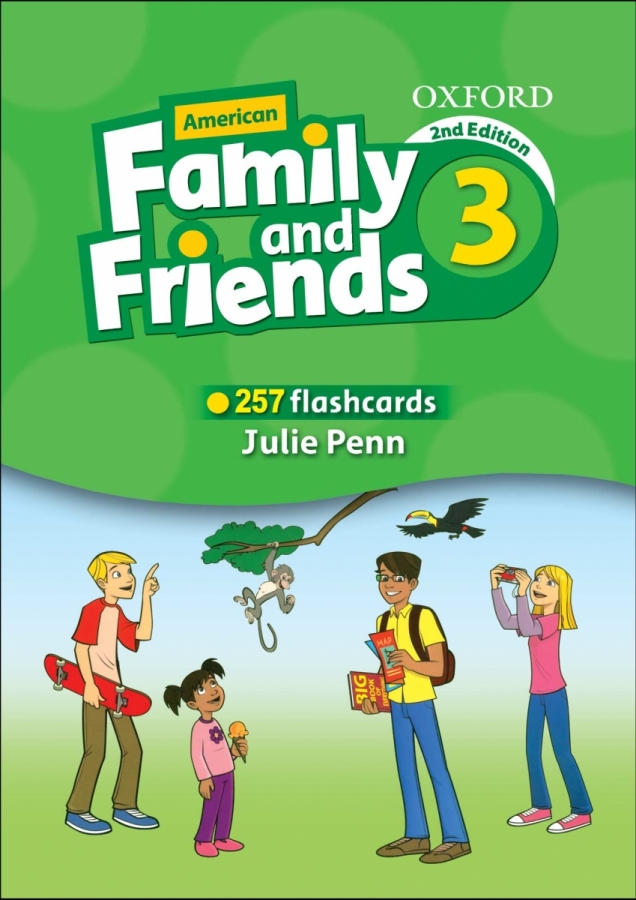 خرید فلش کارت فمیلی اند فرندز3 Family and Friends 3 (2nd)Flashcards