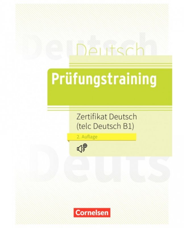 کتاب آزمون آلمانی پروفونگز ترینینگ تلک Prufungstraining Zertifikat Deutsch (telc Deutsch B1)