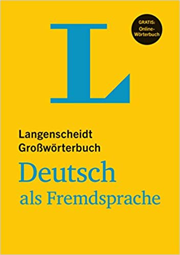  دیکشنری لانگیشایت آلمانی به آلمانی Langenscheidt Großwörterbuch Deutsch als Fremdsprache ( سیاه و سفید) 