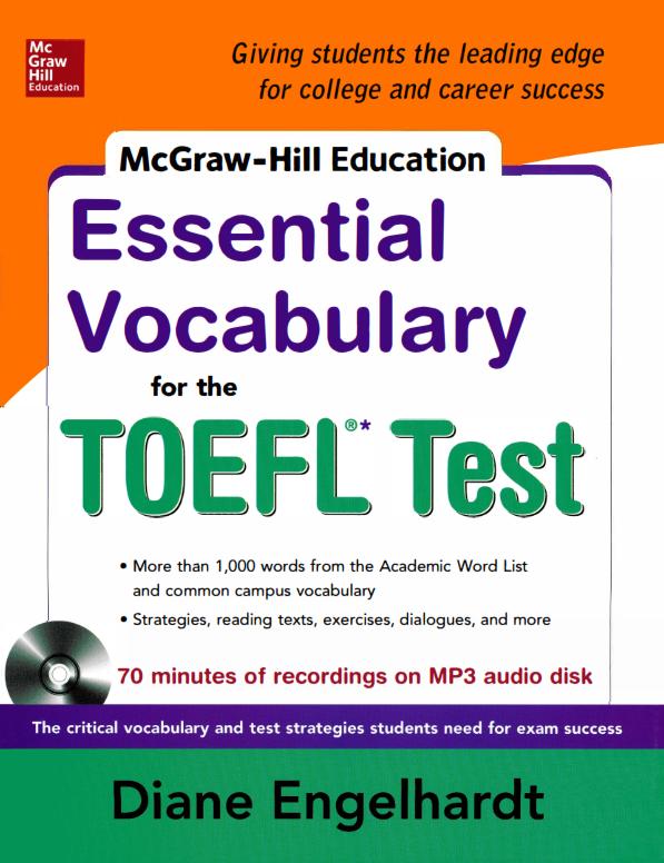 کتاب Essential Vocabulary for the TOEFL Test+CD