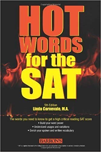 کتاب زبان هات وردز فور ست ویرایش پنجم Hot Words for the SAT 5th Edition