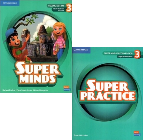 پک سه جلدی سوپر مایندز super minds 3 2nd edition (ویرایش دوم) 