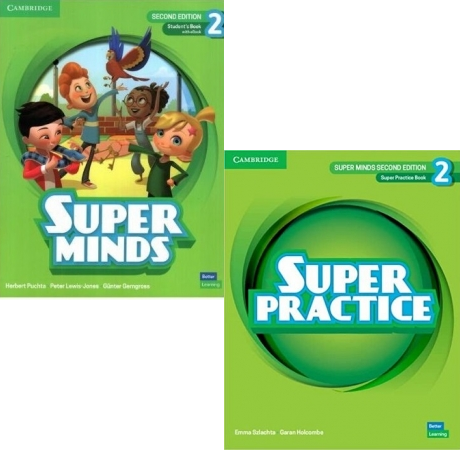 پک سه جلدی سوپر مایندز super minds 2 2nd edition (ویرایش دوم) 