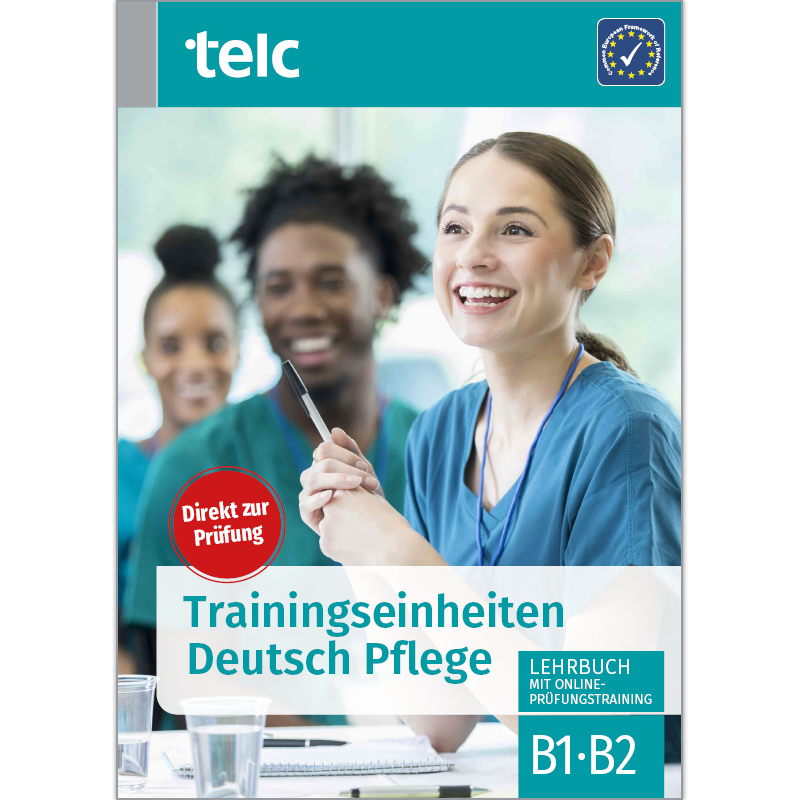 کتاب آزمون آلمانی تلک Telc Trainingseinheiten Deutsch Pflege Lehrbuch B1·B2