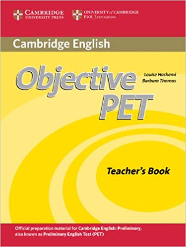 کتاب معلم آبجکتیو پت Objective PET Teachers Book