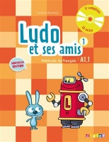 کتاب زبان فرانسوی Ludo et ses amis 1 niv.A1.1 (éd. 2015)+Cahier 
