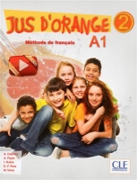 کتاب زبان فرانسوی Jus d'orange 2-Niveau A1.2+Cahier