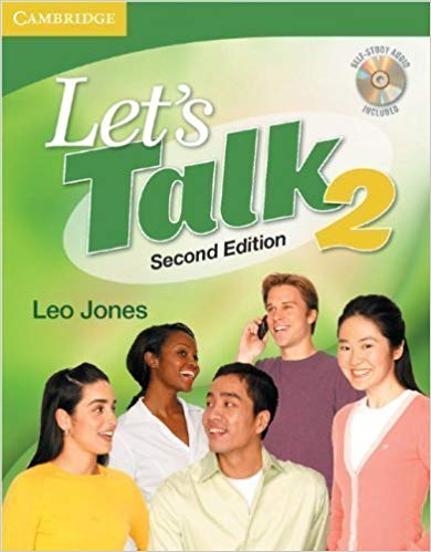 کتاب لتس تاک ویرایش دوم Lets Talk 2 With CD Second Edition