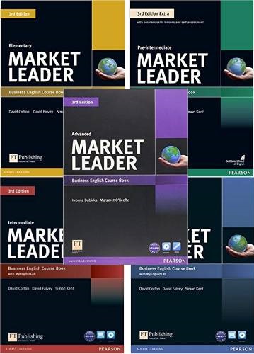 مجموعه 5 جلدی مارکت لیدر Market Leader با تخفیف 50 درصد