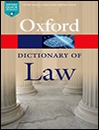 خرید کتاب Oxford Dictionary of Law 8th Edition