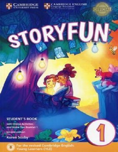 کتاب زبان Storyfun for 1 Students Book+Home Fun Booklet 1+CD