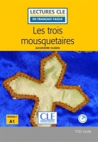 کتاب زبان فرانسوی Les trois mousquetaires - Niveau 1/A1