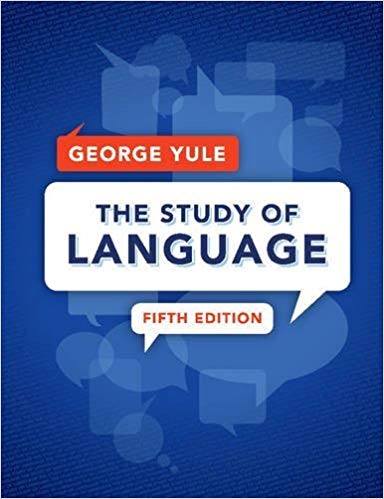 خرید کتاب زبان The Study of Language Fifth edition