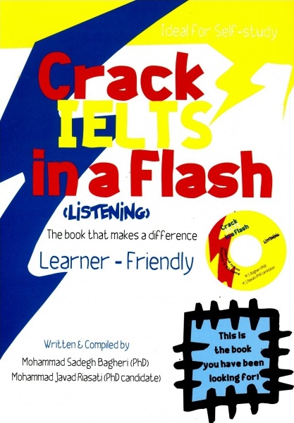 کتاب زبان کرک آیلتس لیستنینگ این فلش (Crack IELTS In a Flash (Listening